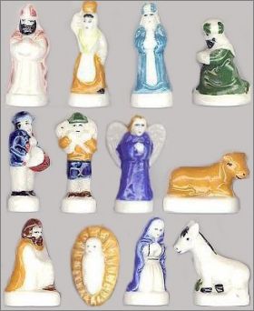 La Crche Nativit - 12 Fves Brillantes 2008