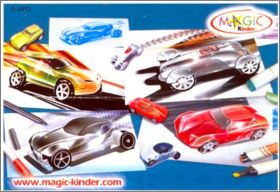 Voitures Futuristes - Kinder Suprise - C120  C123