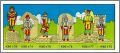 La garde suisse - Kinder surprise K96-74 � K96-79 - 1996