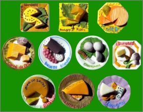 Assiette de fromages - 10 F�ves mates - Nordia - 2004