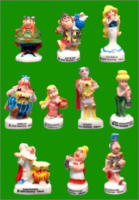 Astrix et compagnie - Fves brillantes - Or et platine 2006