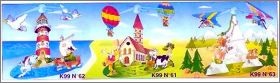 Mobiles - Kinder surprise - K99-61  K99-63