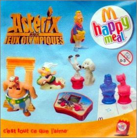 Astrix aux Jeux Olympiques - Happy Meal  - Mc Donald - 2008