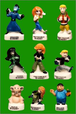 Kim Possible - Disney - 9 Fves Brillantes - Arguydal - 2007