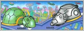 Robots - Kinder Surprise - K00-68  K00-69