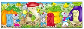 Maisons de souris - Kinder Surprise - K97-45  K97-48