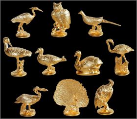 Sa majest l'oiseau d'or - 10 Fves dores  - Prime - 2000