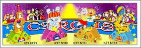 Animaux de Cirque - Kinder Surprise - K97-79  K97-82