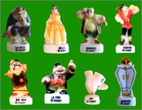 La Belle et la Bte Disney  - 8 Fves - Arguydal - 1998