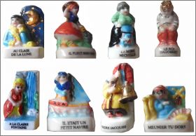 Chantons avec les rois - 8 F�ves brillantes - Banette - 2001