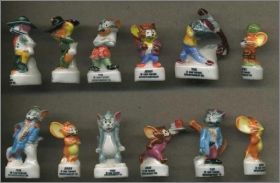 Tom & Jerry  B - 12 Fves Brillantes - Alcara - 1998