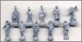 Les soldats  travers le temps - Fves en bronze - 2003