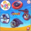 Sonic X - Sega - Happy Meal - Mc Donalds - 2007