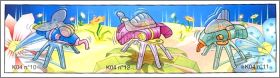 Insectes robots - Kinder Surprise - K04-10 � K04-12 - 2004