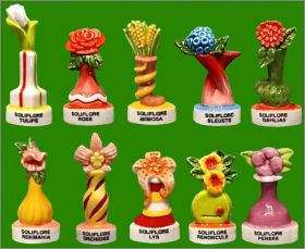 Les soliflores - 10 Fves brillantes - Nordia  - 2012