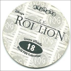 Le roi lion  - Disney's - Pogs - Avimage  - 1995