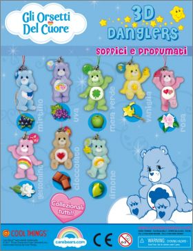Bisounours 3D Danglers - Gli Orsetti Del Cuore Cool Things