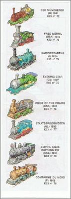 Locomotives anciennes - Kinder suprise - K93-72  K93-79