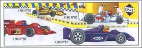 Voitures de course- Kinder Surprise - K96-80 et K96-83