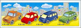 Voitures  - Kinder surprise - K95-82  K95-85