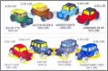 Voitures anciennes - Kinder surprise - K93-86  K93-93
