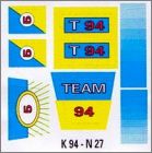 Exemple d'autocollants