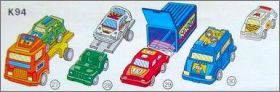 Voitures rallye - Kinder Surprise -  K94-27  K94-30