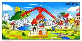 Chevalier et dragon - kinder surprise - Mobile - K97-97